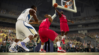 Illustration for article titled NCAA 10 Showcases the Charm and Bad Calls of Hoops' Top Home Courts